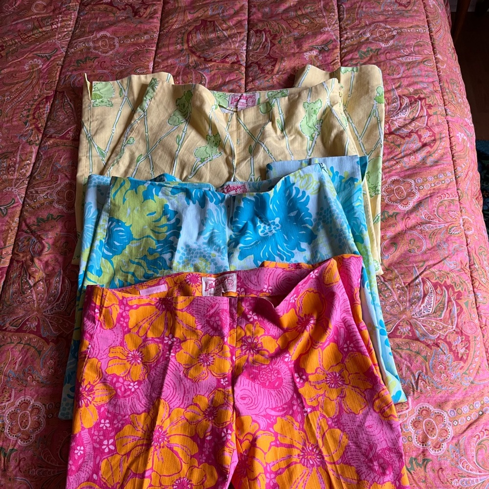 Lilly Pulitzer Original Resort Fit Pants HTF